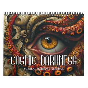 2025 Cosmic Darkness 3 Surreal Horror Calendar