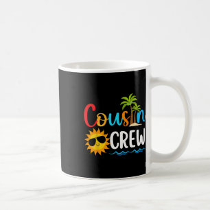 2025 Cousin Crew Summer Vacation Beach Family Trip Coffee Mug