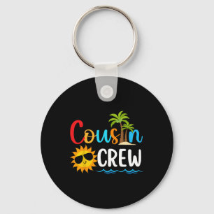 2025 Cousin Crew Summer Vacation Beach Family Trip Key Ring