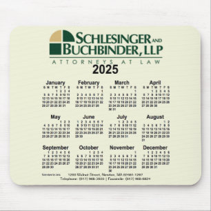 2025 Custom Calendar by Janz Mouse Pad
