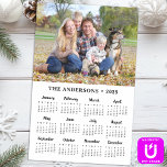 2025 Custom Photo Family Pet Dog 12 Month Calendar Magnetic Dry Erase Sheet<br><div class="desc">Introducing the 2025 Magnetic Dry Erase Calendar Card—a perfect blend of modern design and practicality for the busy household. This innovative calendar features a sleek, magnetic dry erase sheet that adheres effortlessly to any metal surface, ensuring you never miss an important date. With a full 12-month layout on each card,...</div>
