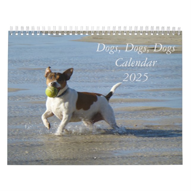 2025 Dogs, Dogs, Dogs calendar (Cover)