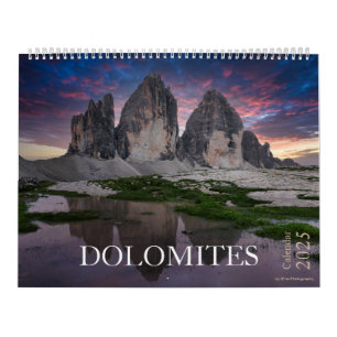 2025 Dolomites nature & landscape photo Calendar
