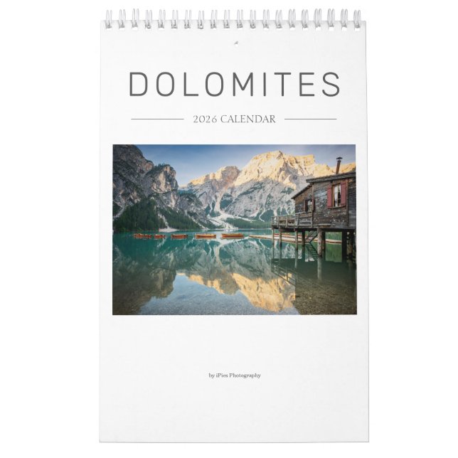 2025 Dolomites nature & landscape photo Calendar (Cover)