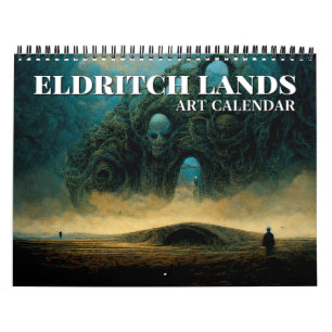 2025 Eldritch Lands 3 Dark Fantasy Art Calendar