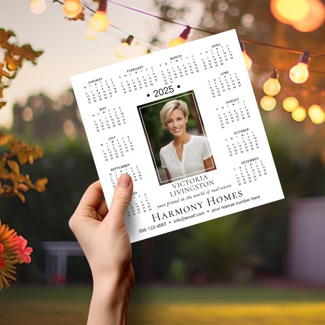 2025 Elegant Custom Magnetic Business Calendar  (Creator Uploaded)