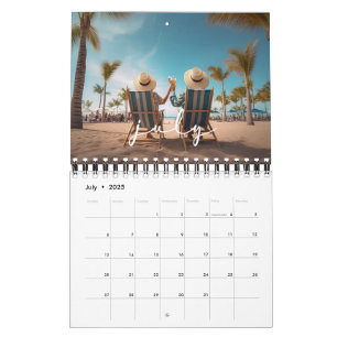 2025 Elegant Custom Photo Create Your Own Family  Calendar