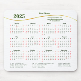 2025 Elegant for Business Mouse Pad