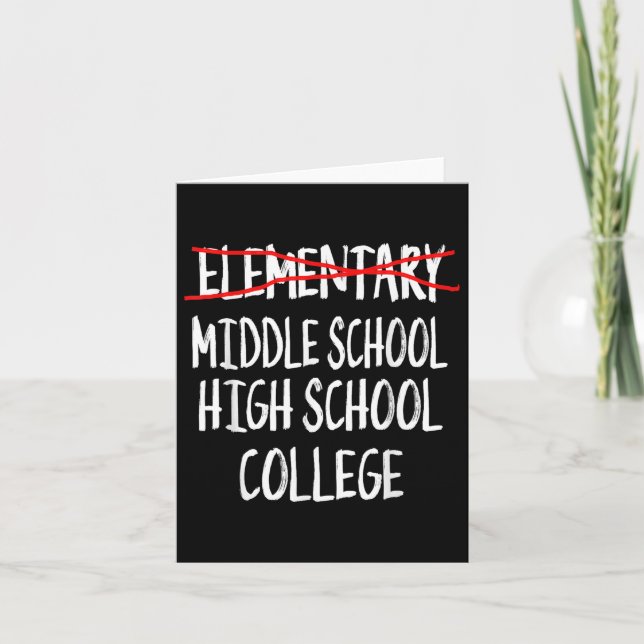 2025 Elementary Graduation-fun Elementary School G Card (Front)