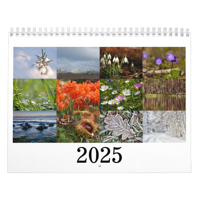 2025 Estonian Nature Calendar (Cover)