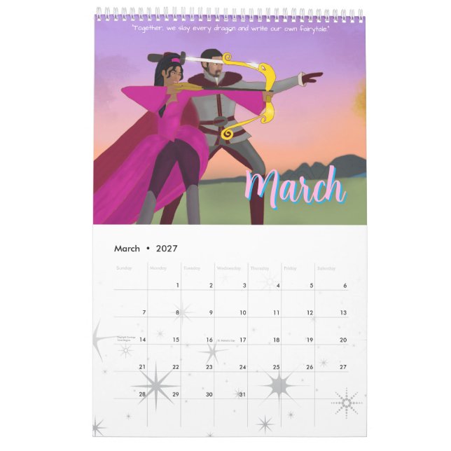2025 Fairytales Calendars | Calendars for Women (Mar 2027)