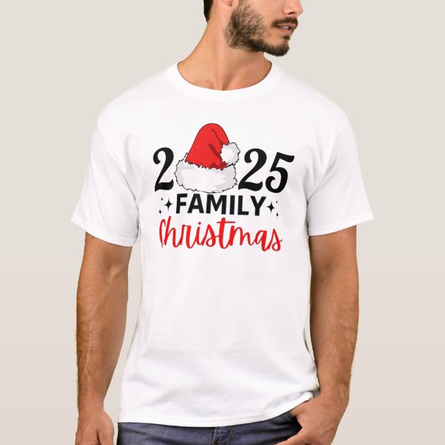 2025 Family Christmas T-Shirt (Front)