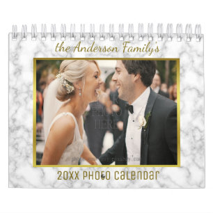 2025 Family Photo   Patterns Easy Custom Template Calendar