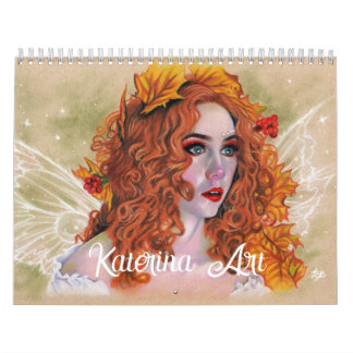 2025 Fantasy Art Calendar Katerina Art