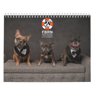 2025 FBRN French Bulldog Calendar