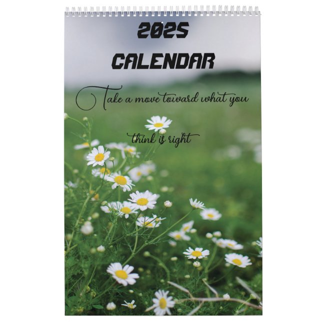 2025 four seasons calendar (Cover)