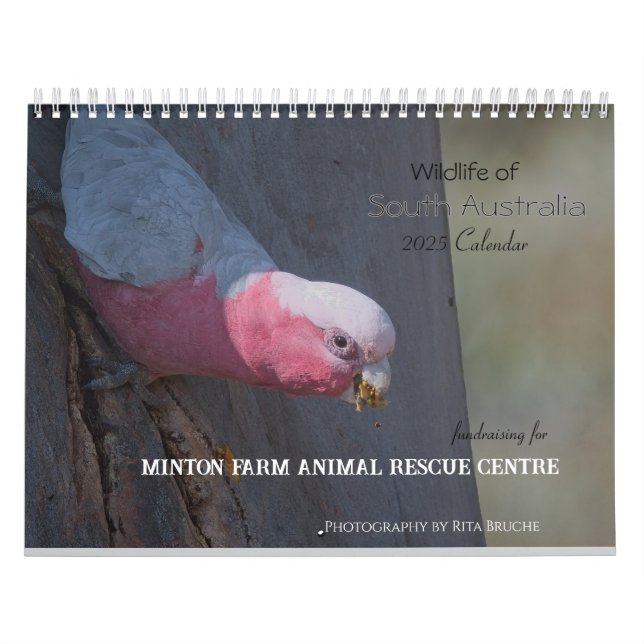 2025 Fundraising Australian wildlife calendar (Cover)