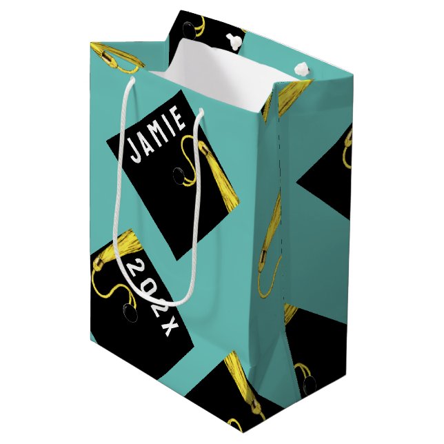 2025 Graduation Medium Gift Bag (Front Angled)