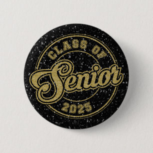 2025 Graduation Round Button Pin