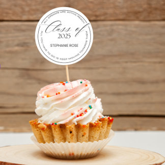 2025 Graduation Stickers and Thank You Favours