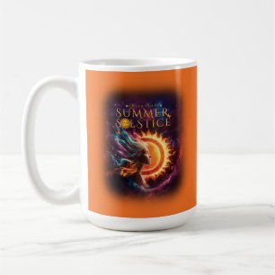 2025 Greensboro Summer Solstice Festival Orange Coffee Mug
