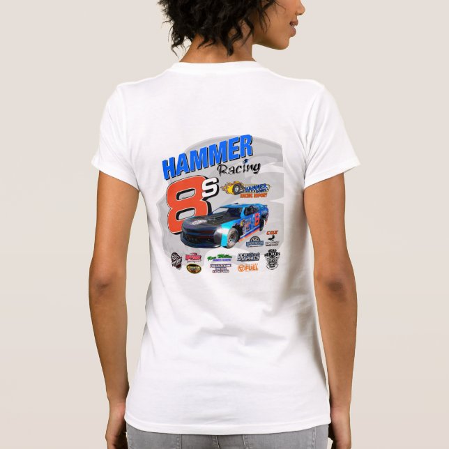 2025 Hammer Racing Women's T-Shirt (Back)