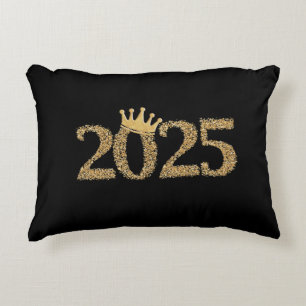 2025 Happy New Year Decorative Cushion