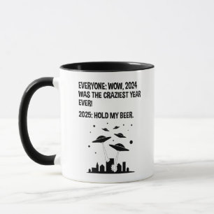 2025 Hold My Beer New Year's Day Mug