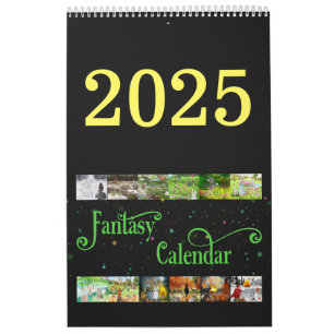 2025 Illustrated Celtic Fantasy Calendar
