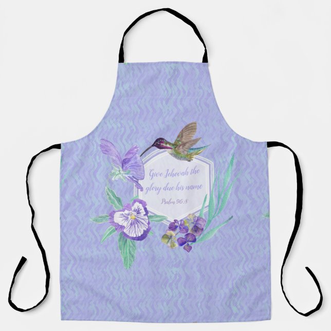2025 JW year text customizable Apron (Front)