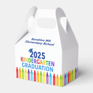 2025 Kindergarten Graduation Custom School Party Favour Box