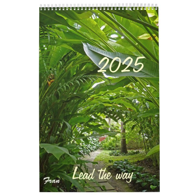2025 lead the way calendar (Cover)