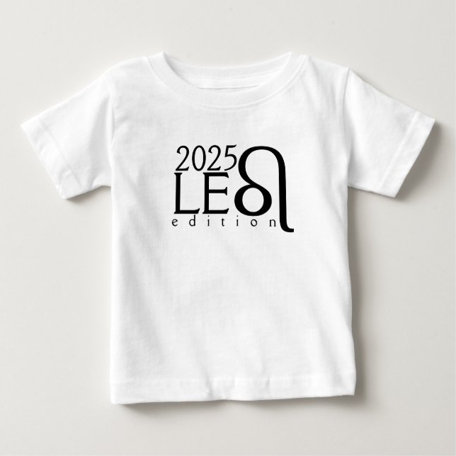 2025 Leo edition with symbol Baby T-Shirt (Front)