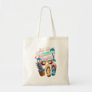 2025 Let The Summer Begin 2025 Summer Vacation Tote Bag