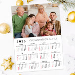 2025 Magnetic Calendar Custom Family Photo<br><div class="desc">2025 Magnetic Calendar Custom Family Photo. Add your photo and create perfect Magnetic Calendar!</div>