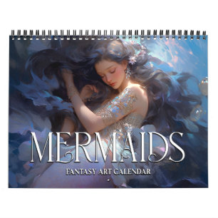 2025 Mermaids 2 Fantasy Art Calendar