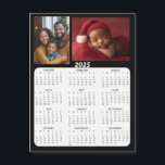 2025 Mini Calendars | Family Photos Personalised<br><div class="desc">A cute little 2025 mini calendar to stick on your frig! Add your family photo and edit the text to put a holiday greeting in the personalise area.</div>