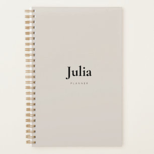 2025 Minimalist Customisable  Planner