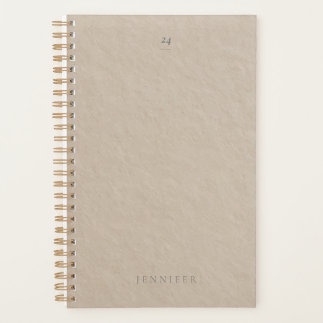 2025 Minimalist customisable  Planner (Front)