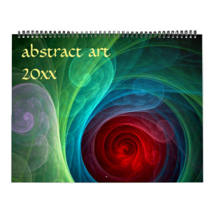 2025 Modern Abstract Art Calendar