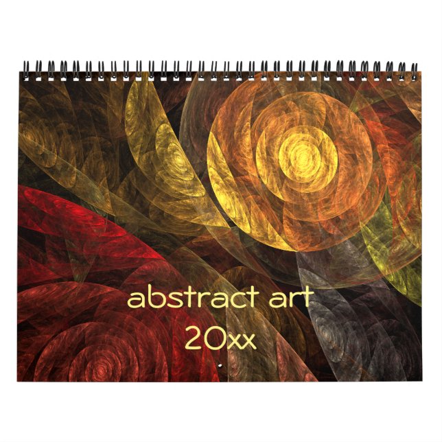 2025 Modern Abstract Art Calendar (Cover)