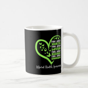 2025 Motivational Support Warrior Mental Health Aw Coffee Mug