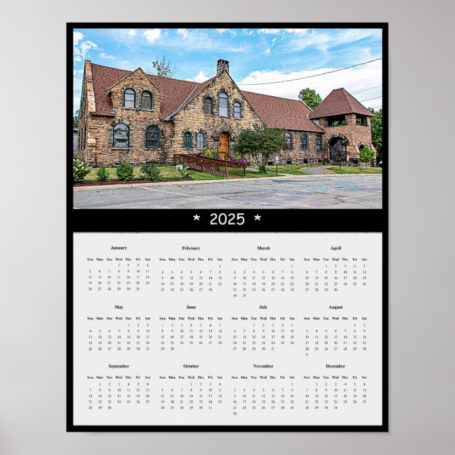 2025 Mt Moriah Presbyterian Church Wall Calendar Poster (Front)