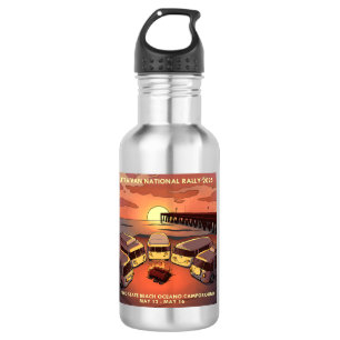2025 National Rally logo water bottle