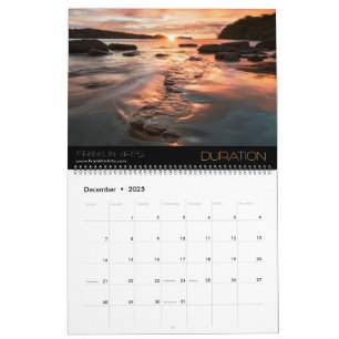 2025 Nature Landscape Photography Calendar