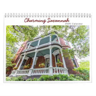 2025 New Charming Savannah Calendar
