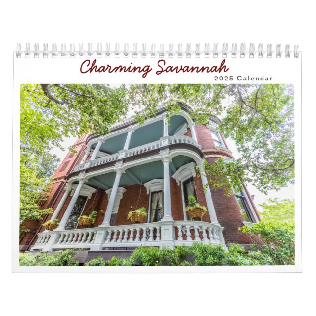 2025 New Charming Savannah Calendar (Cover)
