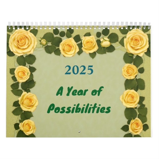 2025 New Year Dreams Calendar (Cover)