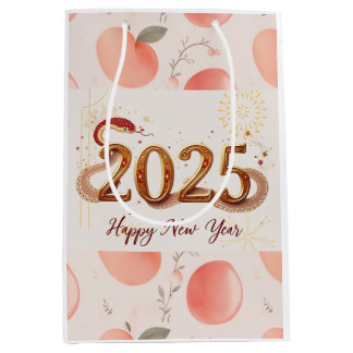 2025 new year medium gift bag