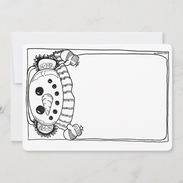 2025 New Years Resolutions thick card (Front)